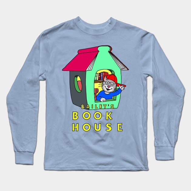 Bailey’s Book House 90’s Computer Game Long Sleeve T-Shirt by GoneawayGames